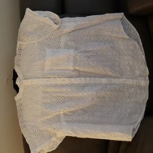 Lace top, LOFT Plus, L